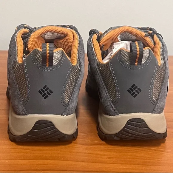 Men’s Columbia Crestwood Gray and Orange Trail Low Hiking Trail Shoes Sz 10 - Picture 11 of 11